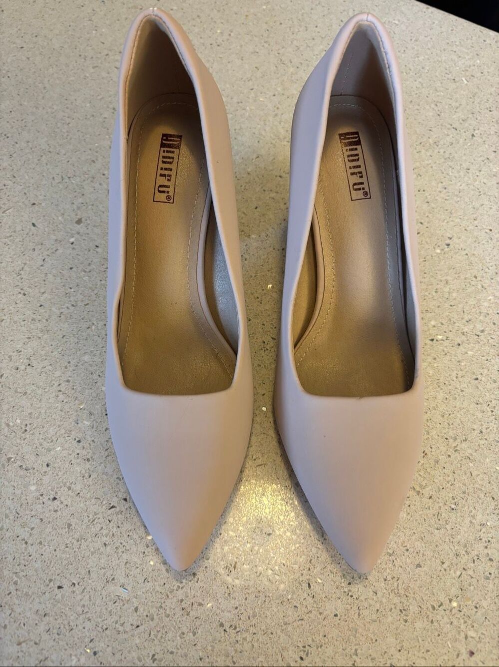 IDIFU brand women's dress pumps, block heel